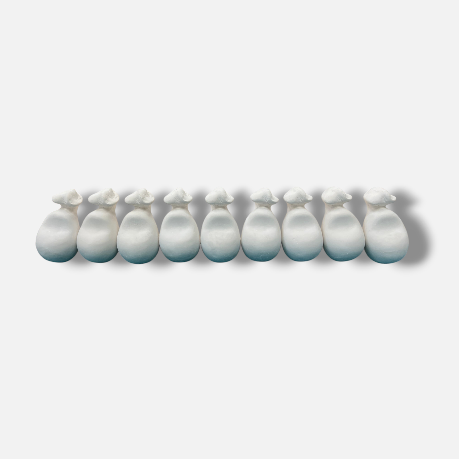 Martí Cormand Rifà "9 figures il.Iluminades" 2003 Limited Ceramic Fine Art