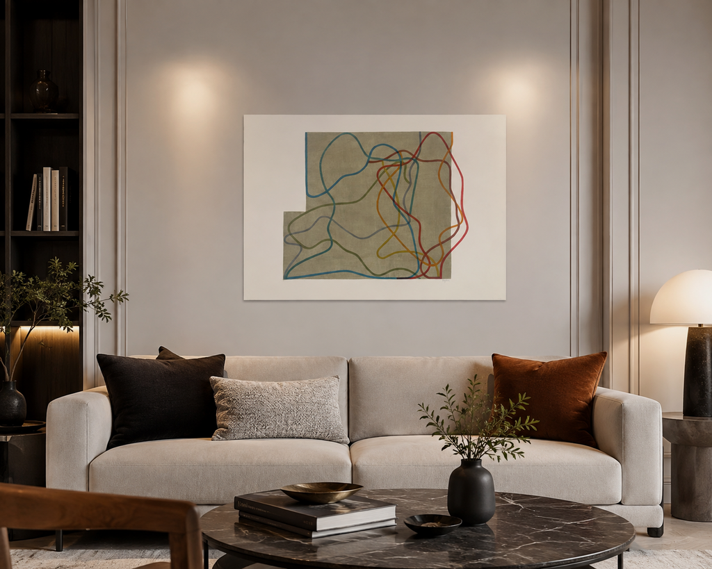 Alejandro Corujeira "El Metodo Regular De La Nieve VII" Signed Limited Wall Art