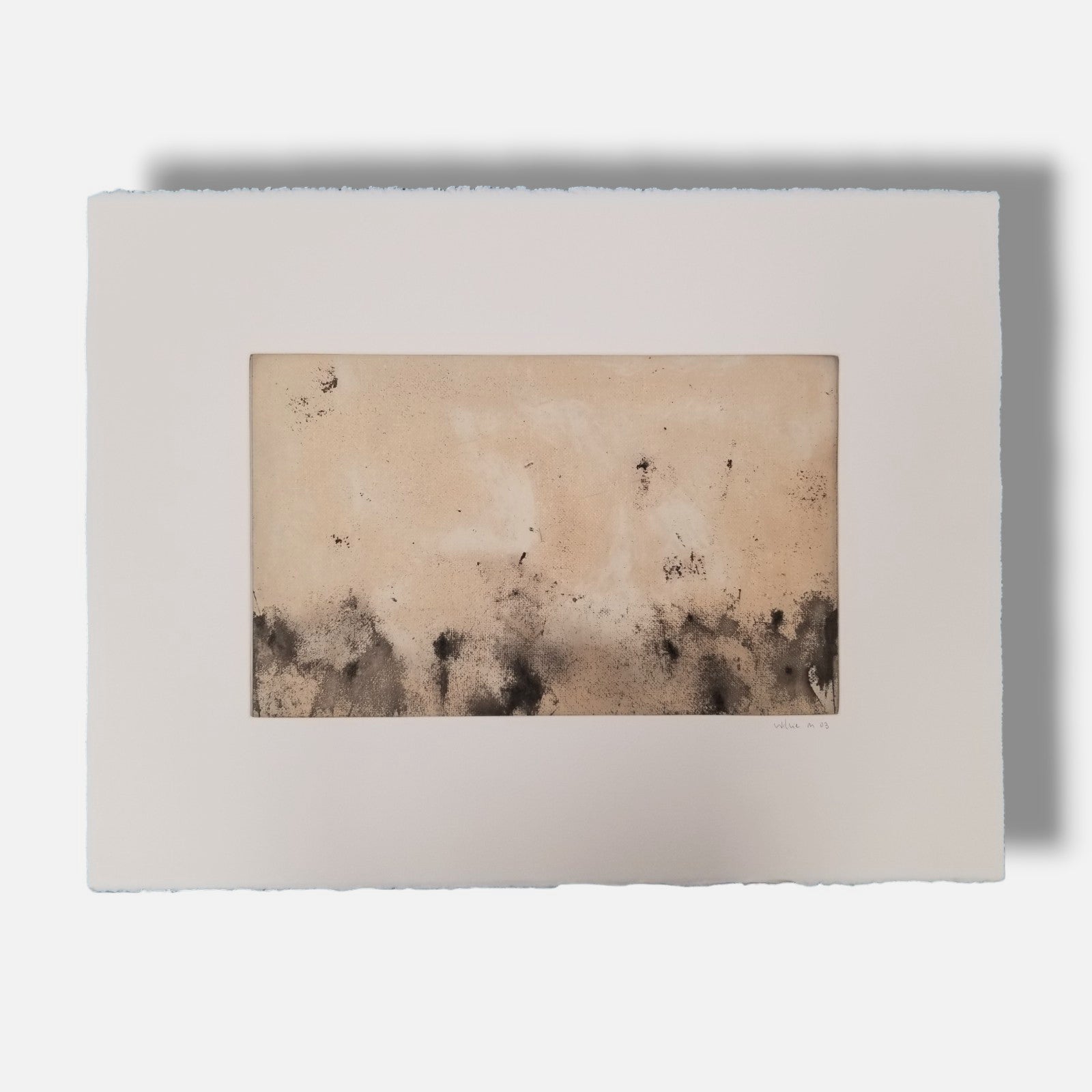 Willie Mazquez "Sin Título III (Gris)" 2003 Limited Signed Wall Art