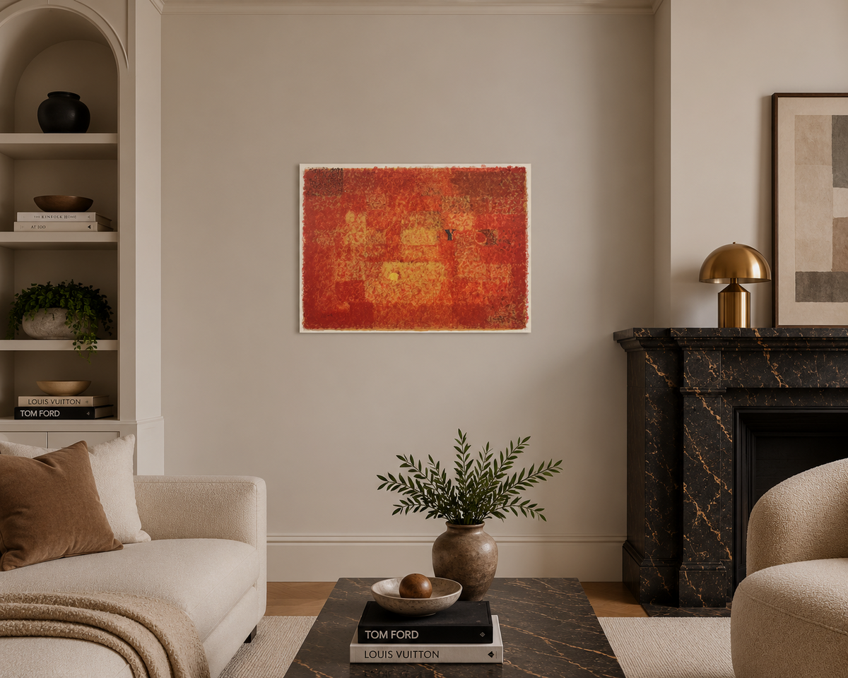 Jose Vento "Del Color I" P.T. 2001, Limited Signed Unframed Fine Wall Art 54x73