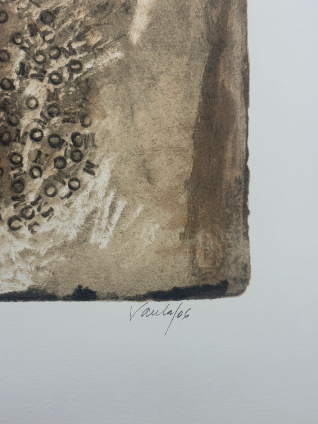 Fernando Varela Calveiro "Sin Titulo" P.T Limited Signed Fine Wall Art 70x100 cm