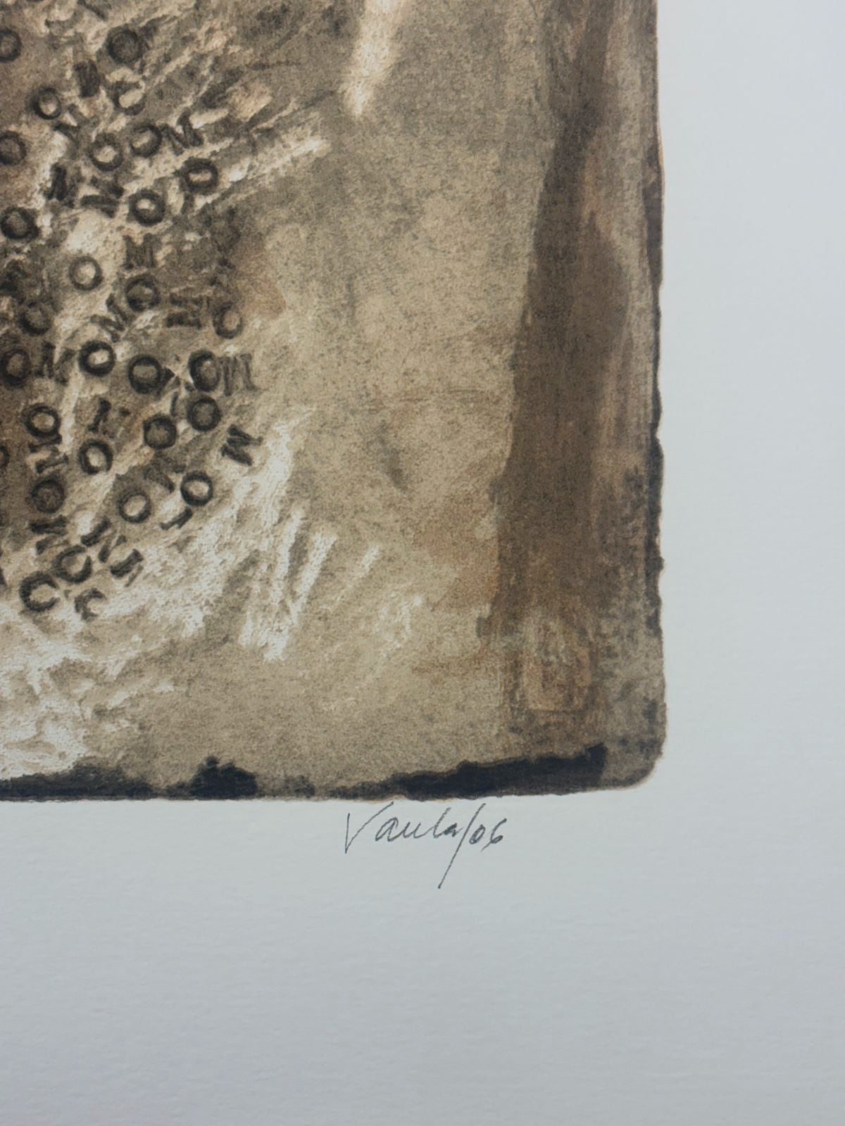 Fernando Varela Calveiro "Sin Titulo" P.T Limited Signed Fine Wall Art 70x100 cm