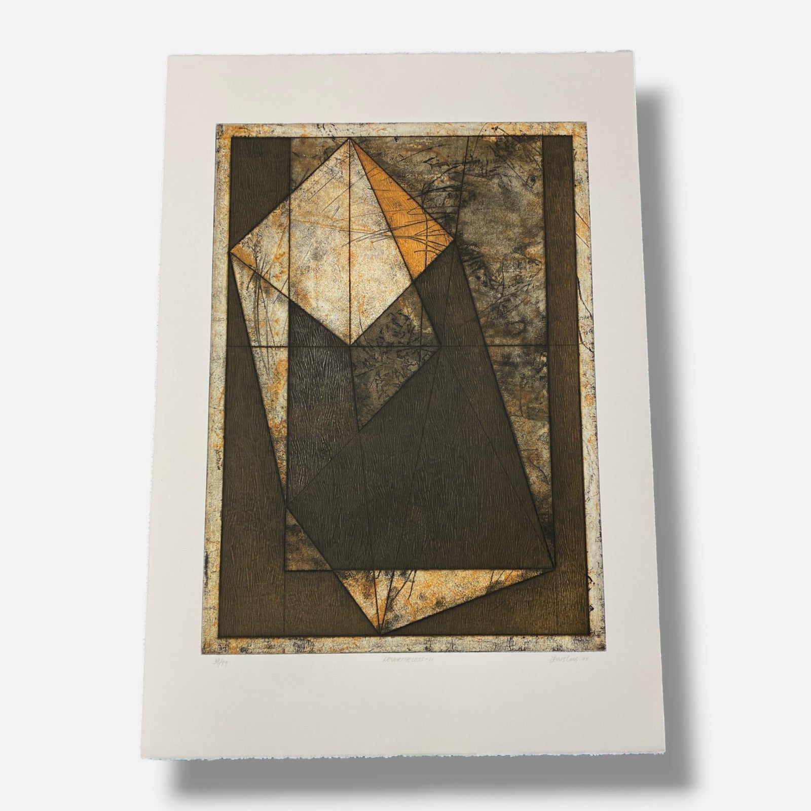Denis Long "Nevertheless'' 2004, Fine Wall Art Print 3-Piece Set | 90 x 63 cm