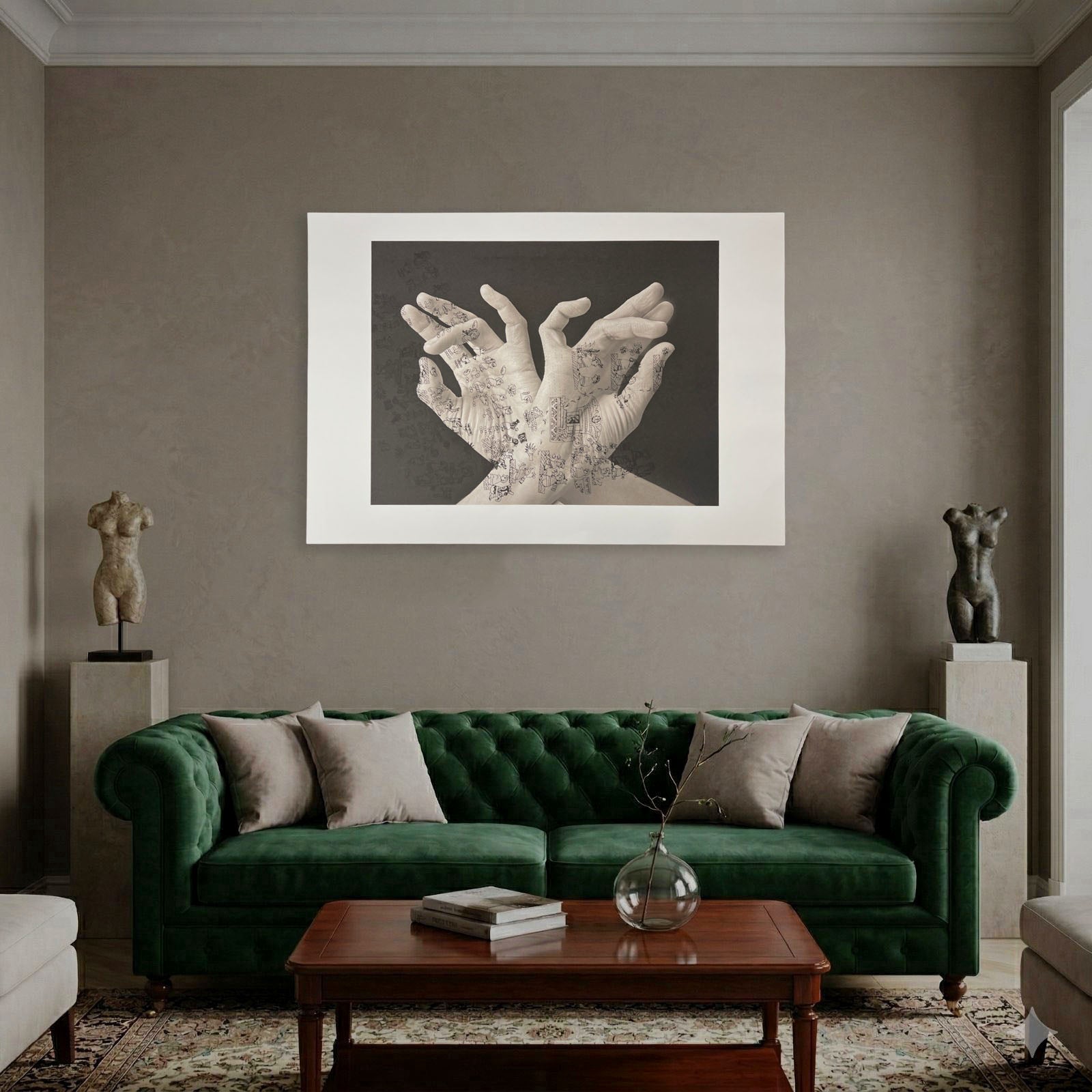Tatiana Parcero "Re-Invento #18" 2006 Limited Signed Wall Art | 70 x 100 cm