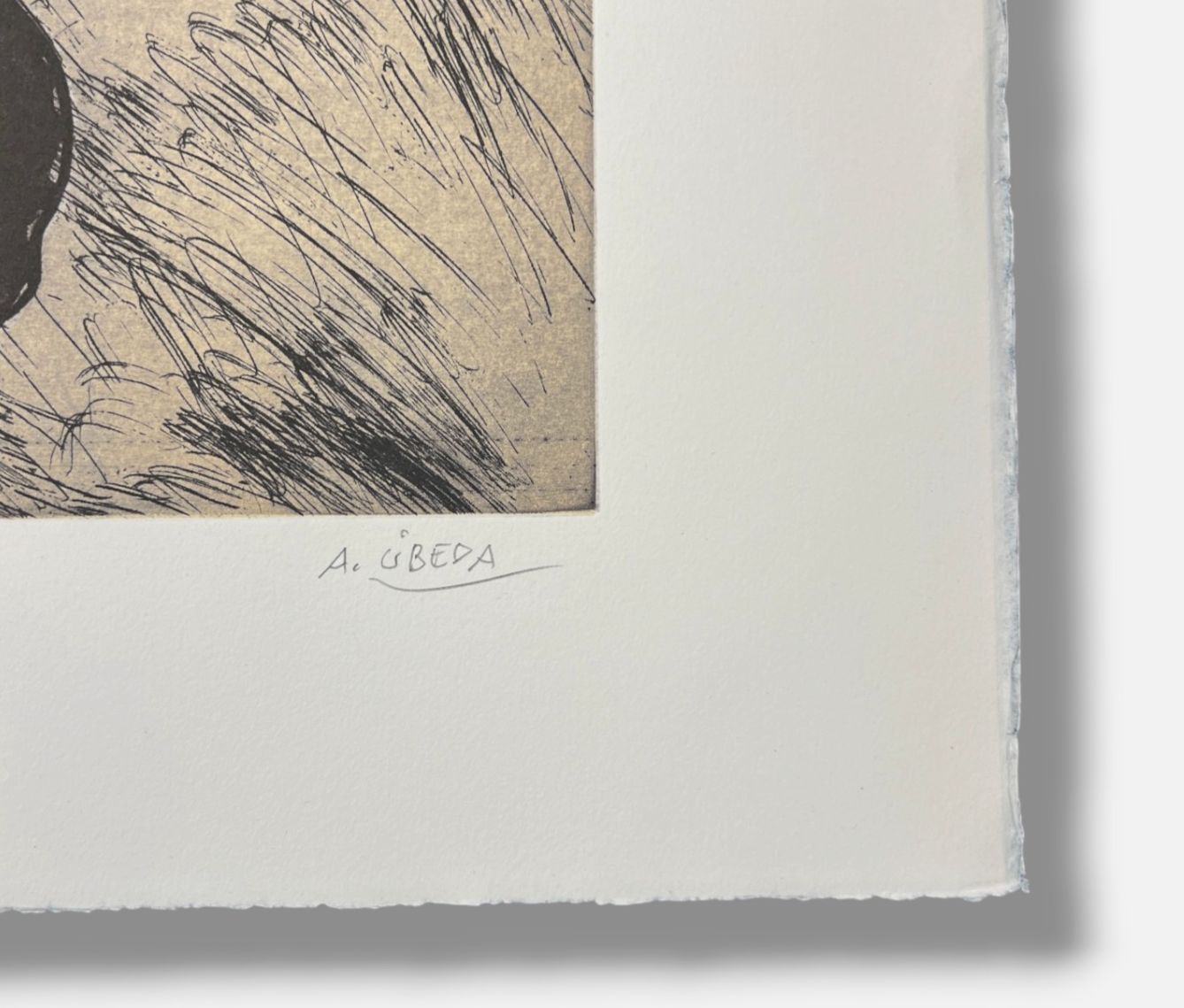 Augustín Ubeda "Serie: Cosas Del Cielo..." P.T. Limited Signed Wall Art 80x120cm