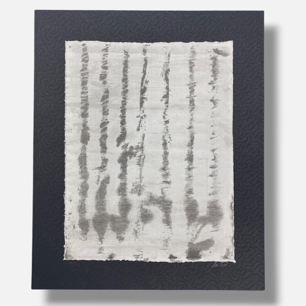 Ángeles San José Moya "Haiku 7 Lineas" H.C. 2004 Signed Limited Wall Art 73Lx62W