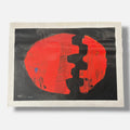 Agustín Ibarrola "Esfera Roja" P.T. 2001 Limited Signed Wall Art | 84 x 112 cm