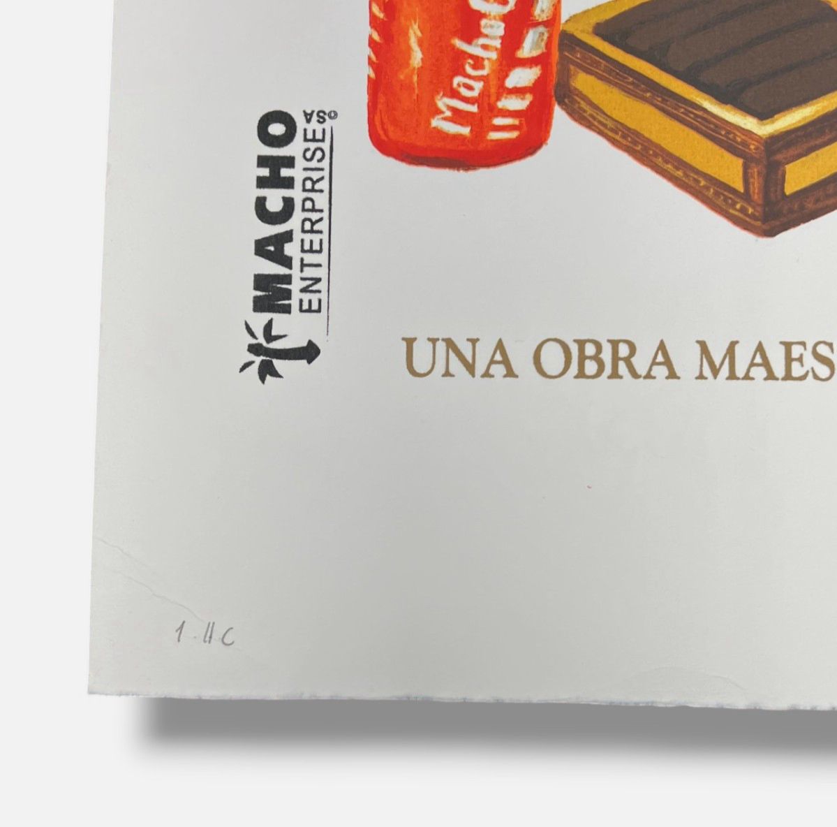 Elio Rodriguez "La Mulata" H.C. 2006, Limited Signed Wall Art Print, 100 x 80 cm