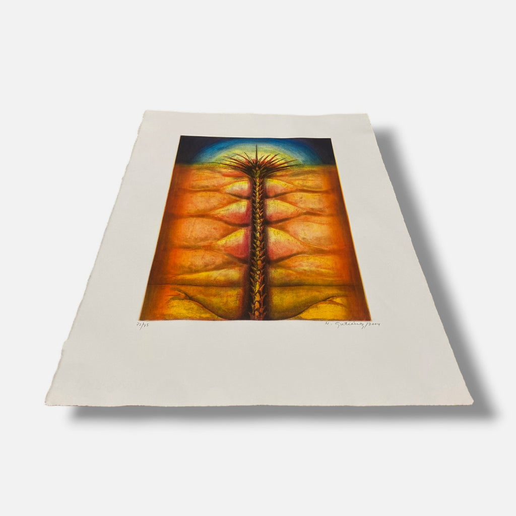 Natividad Gutiérrez "Palmera" 2004, Fine Wall Art | 65 x 45 cm