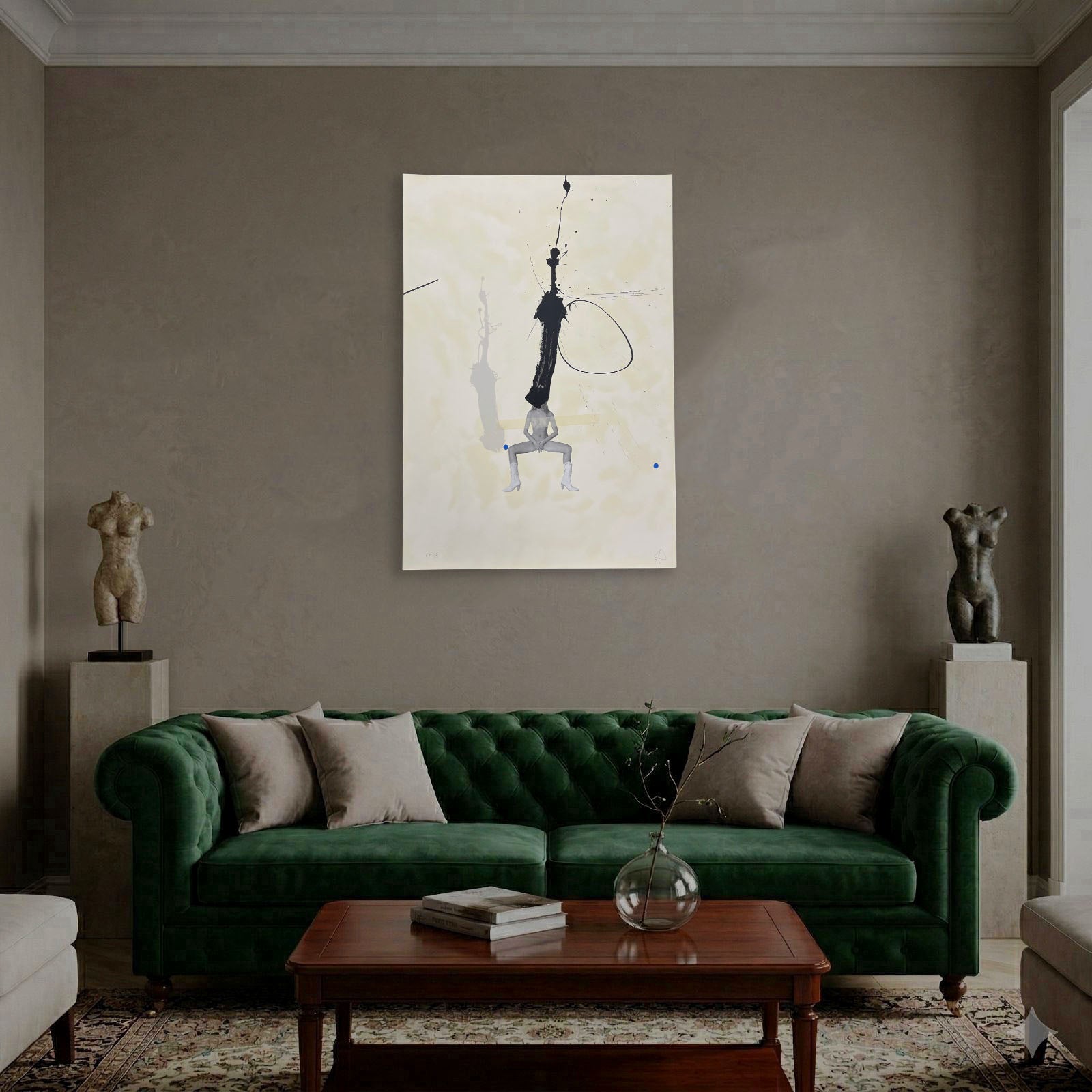 Carlos de Paz Simón "Series Sus Ruidos II" H.C. 2006 Limited Signed Wall Art