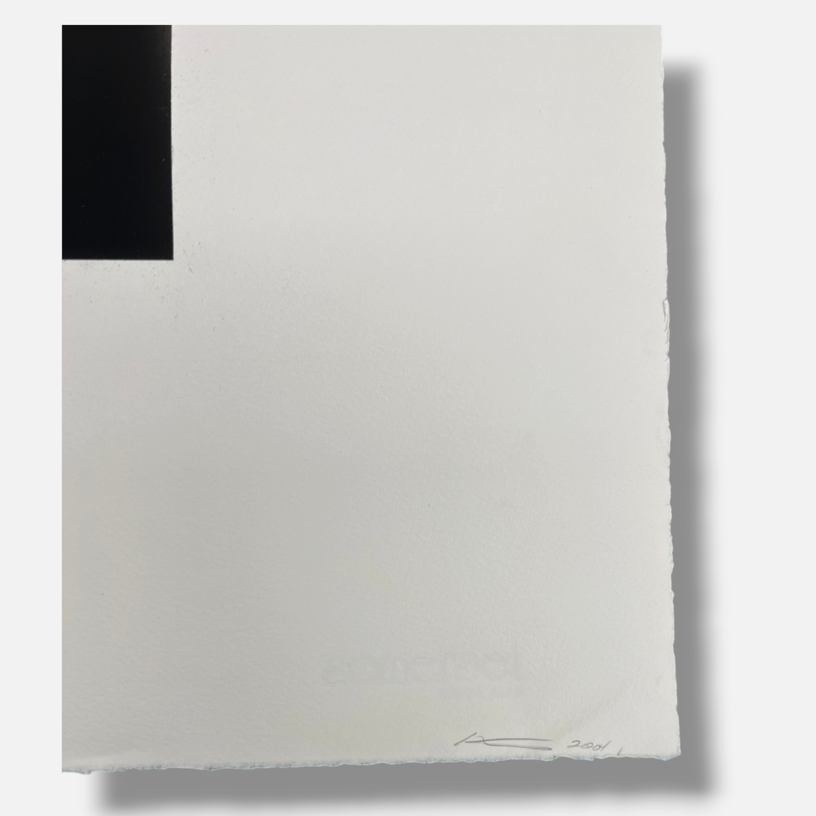 Norman Mooney "Untitled I" 2004 Signed Limited Edition Fine Wall Art 55 x 55 cm