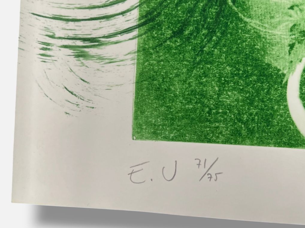 Federico Guzmán "Santa. Ma Fostenica" E.U. 2005 Limited Signed Fine Wall Art
