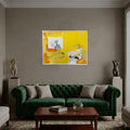 Joaquín Capa Eiriz "Nivel Amarillo" 2001 Limited Signed Fine Wall Art Print