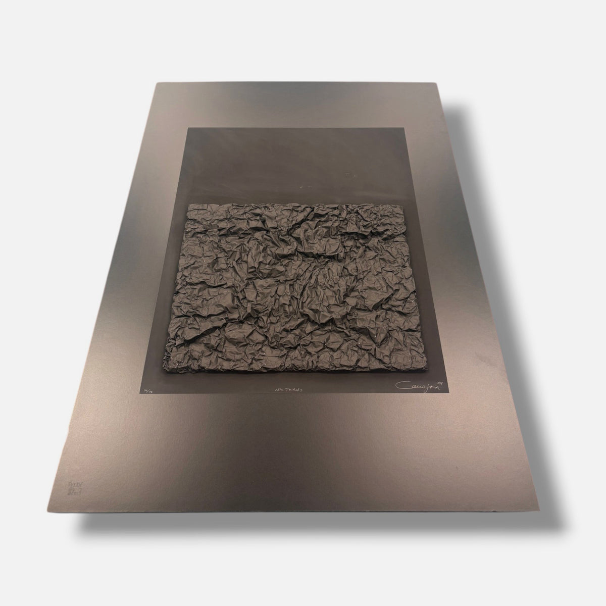 Rafael Canogar "Nocturno" 2001 /75 Limited Signed Fine Unframed Wall Art, 100x73