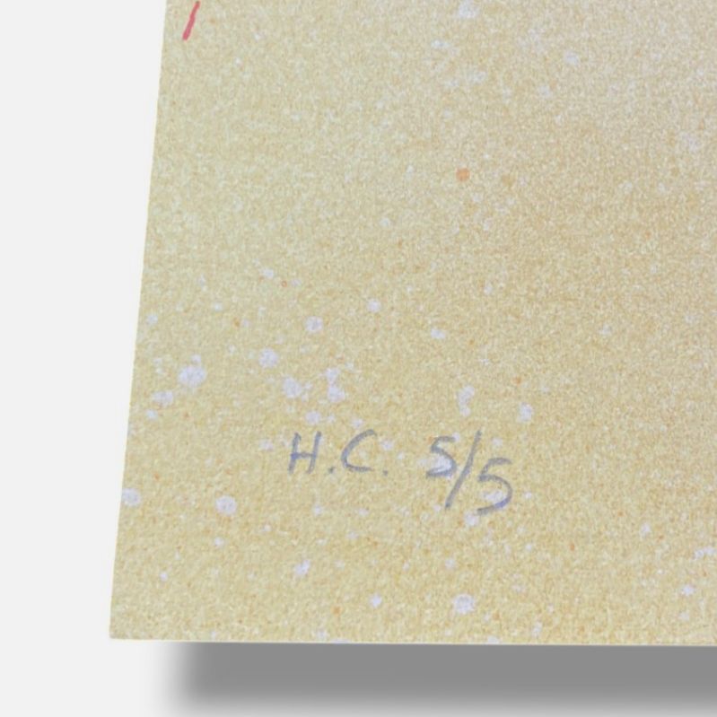 Carlos de Paz Simón "Series Sus Ruidos III" H.C. 2006 Limited Signed Wall Art