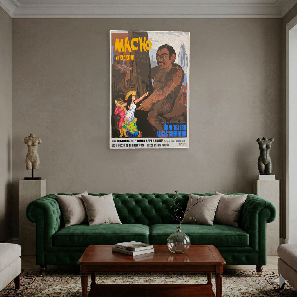 Elio Rodriguez "Macho En Benidorm" 2005, Fine Wall Art Print | 100 x 70 cm