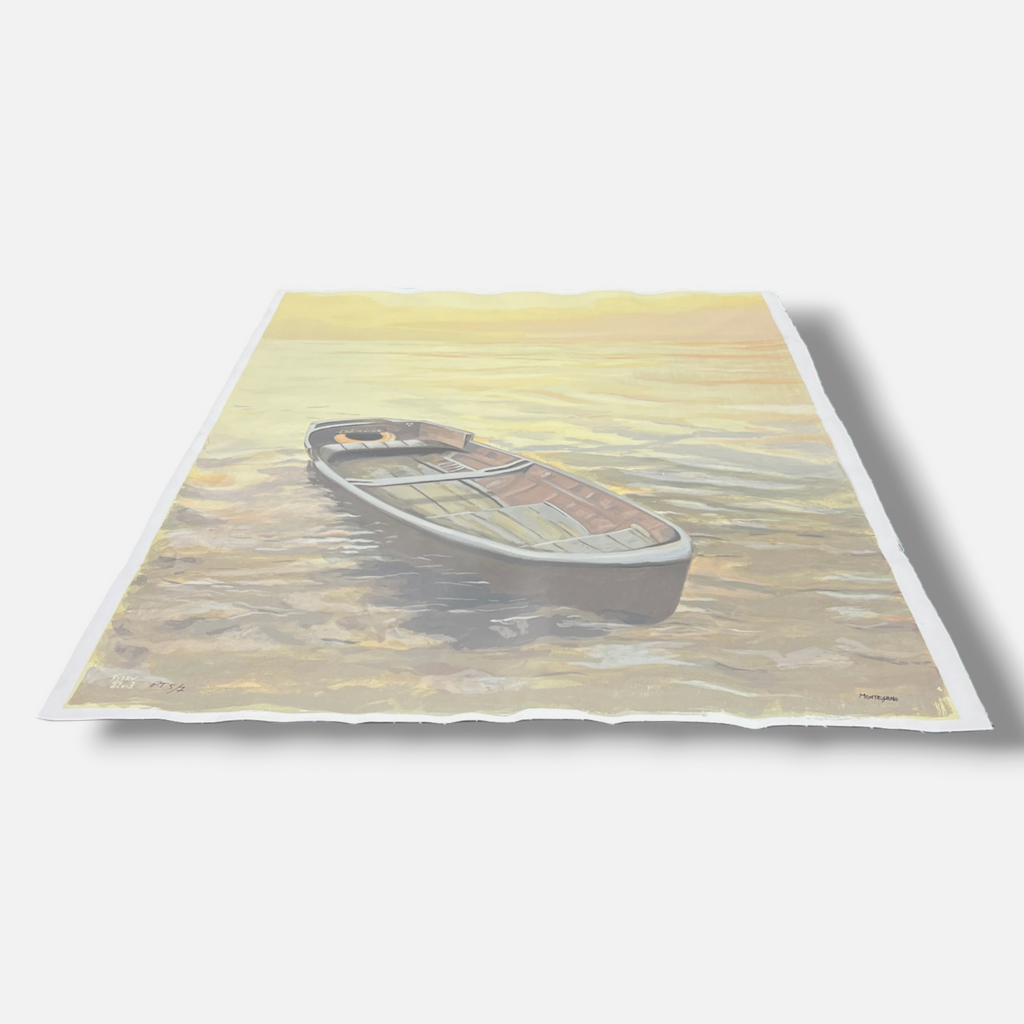 Gian Marco Montes "La Barca" P.T. 2003, Limited Fine Wall Art Print, 100 x 70 cm