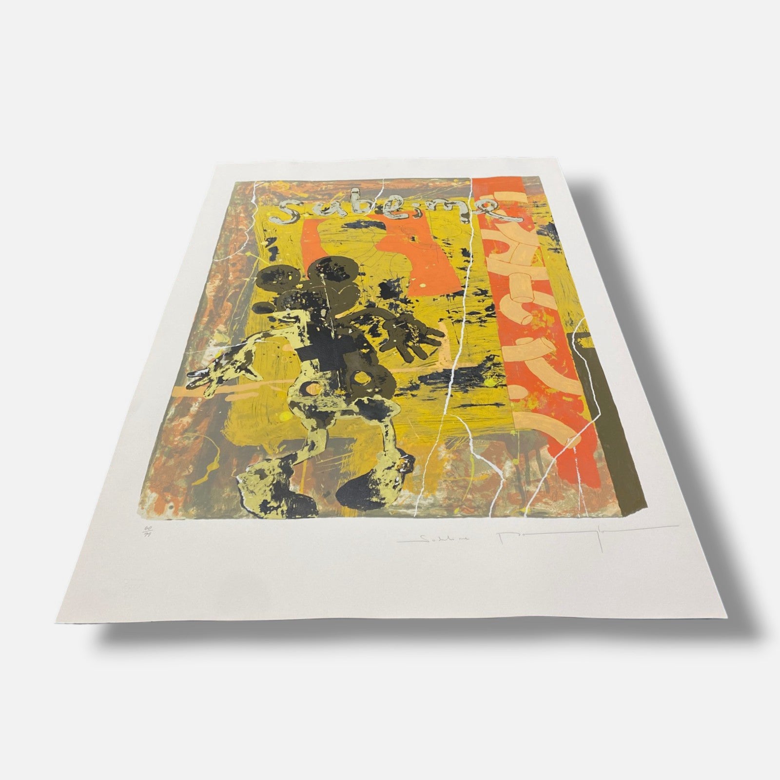 Juan Miguel Pozo "Sublime" 2004 Limited Signed Fine Wall Art Print | 100 x 70 cm