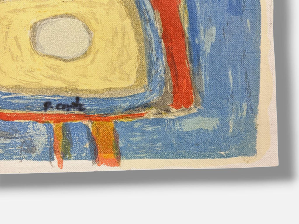 Pablo Capote "Sobremesa" 1999 Limited Signed Fine Wall Art Print