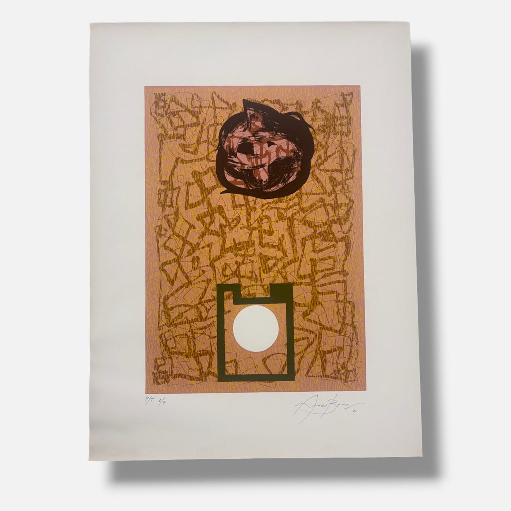 Eduardo Arranz-Bravo De Laguna "Tierra" P.T. 2002 Limited Signed Art, 79Lx59W cm