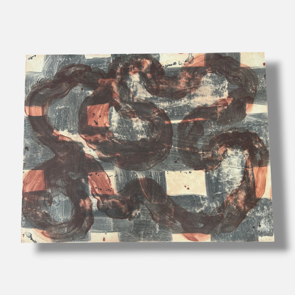 Ramón Canet Font "Sin Titulo II" E/U 2004 Limited Signed Wall Art, 100 x 128 cm
