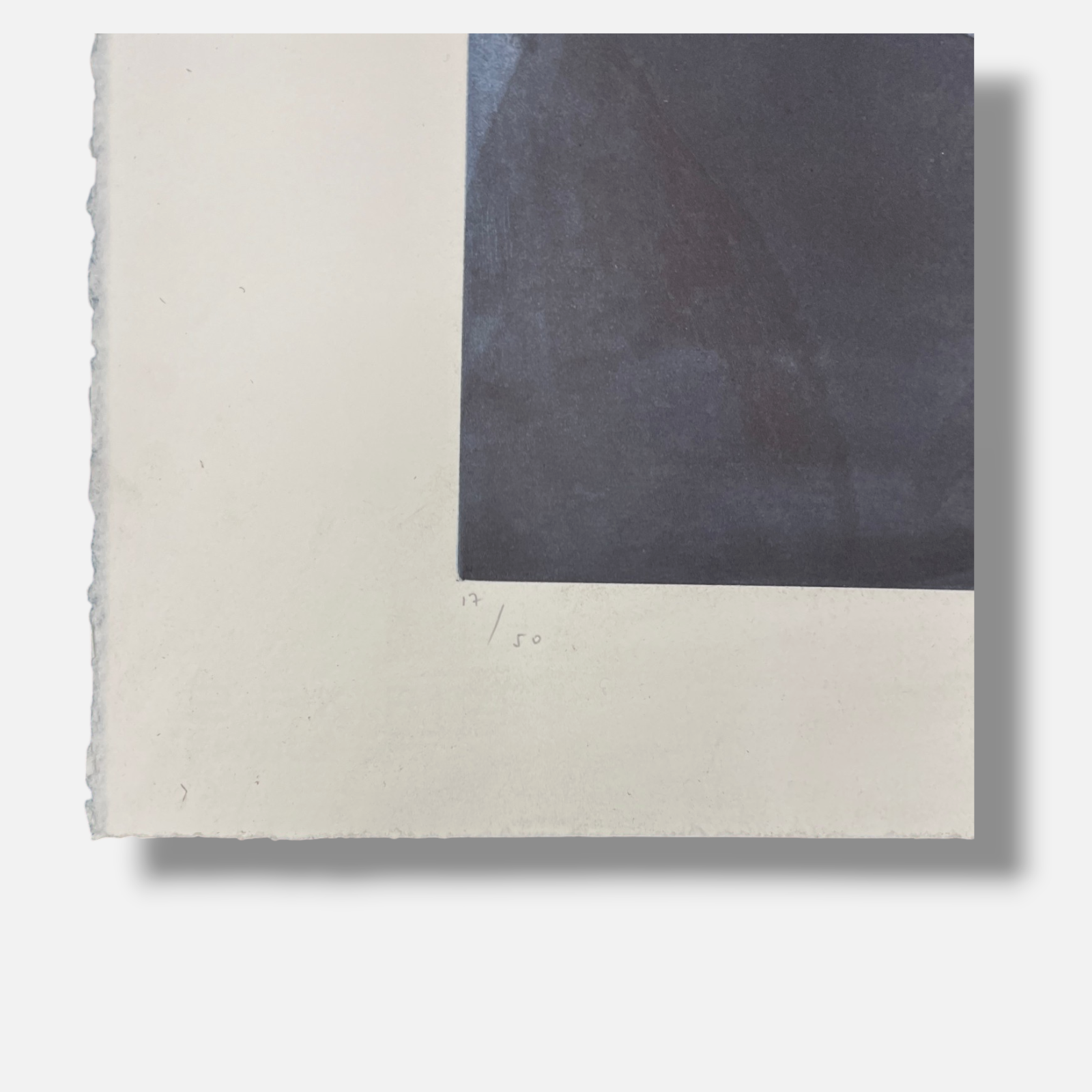 Joaquín Capa Eiriz "Black-Blue" Limited Signed Fine Wall Art Print