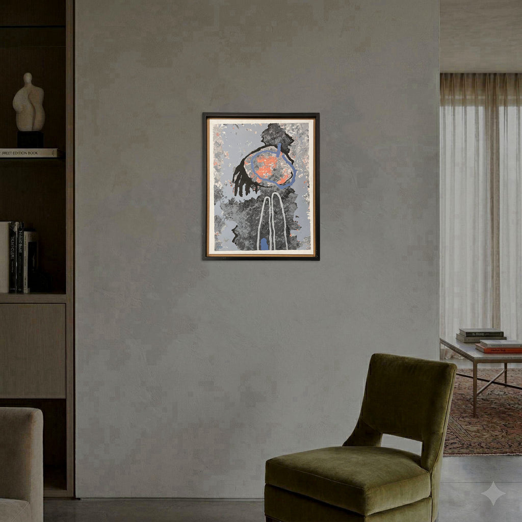 Carlos Sánchez "Tension",1995 Limited Signed Fine Framed Wall Art