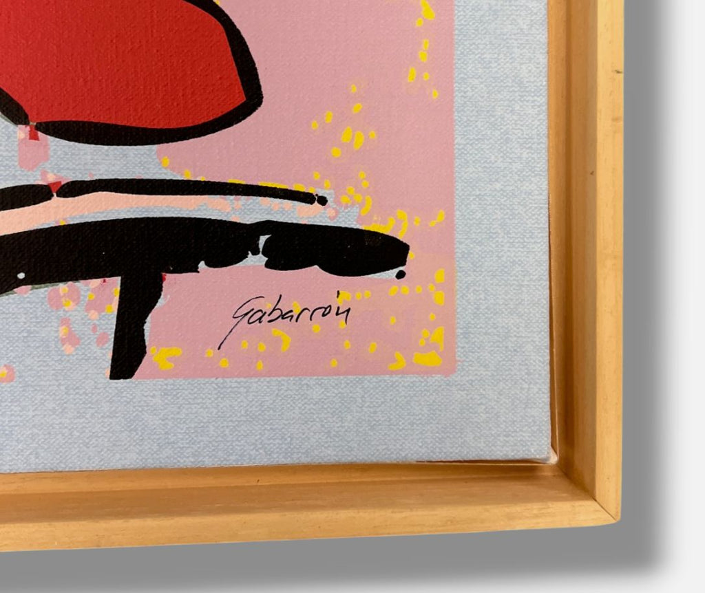 Cristóbal Gabarrón Betegón "Hombre Maraton" 2004 Limited Signed Fine Wall Art