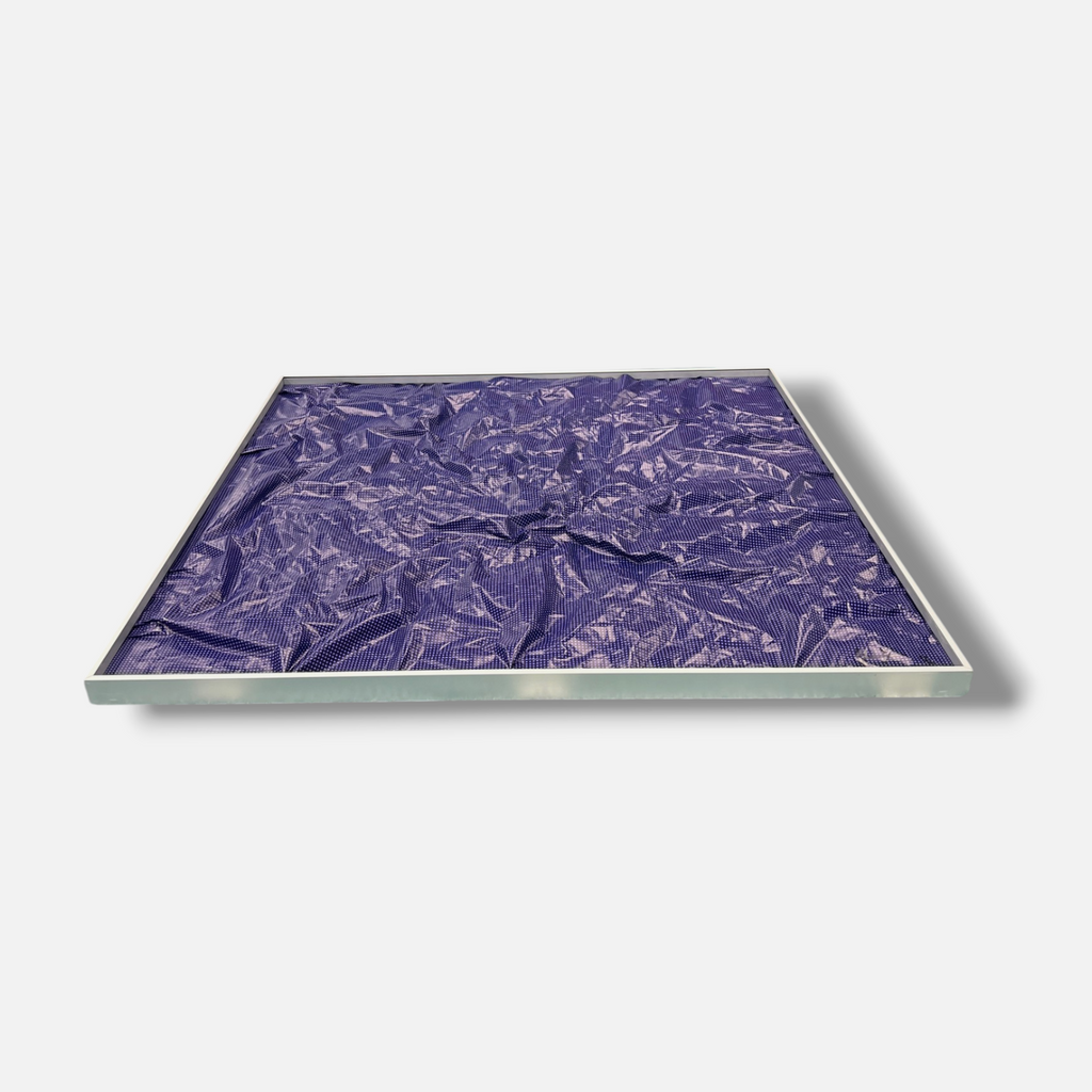 Oliver Johnson "MultiDimensional. Object Purple" 2004 Signed Fine Wall Art