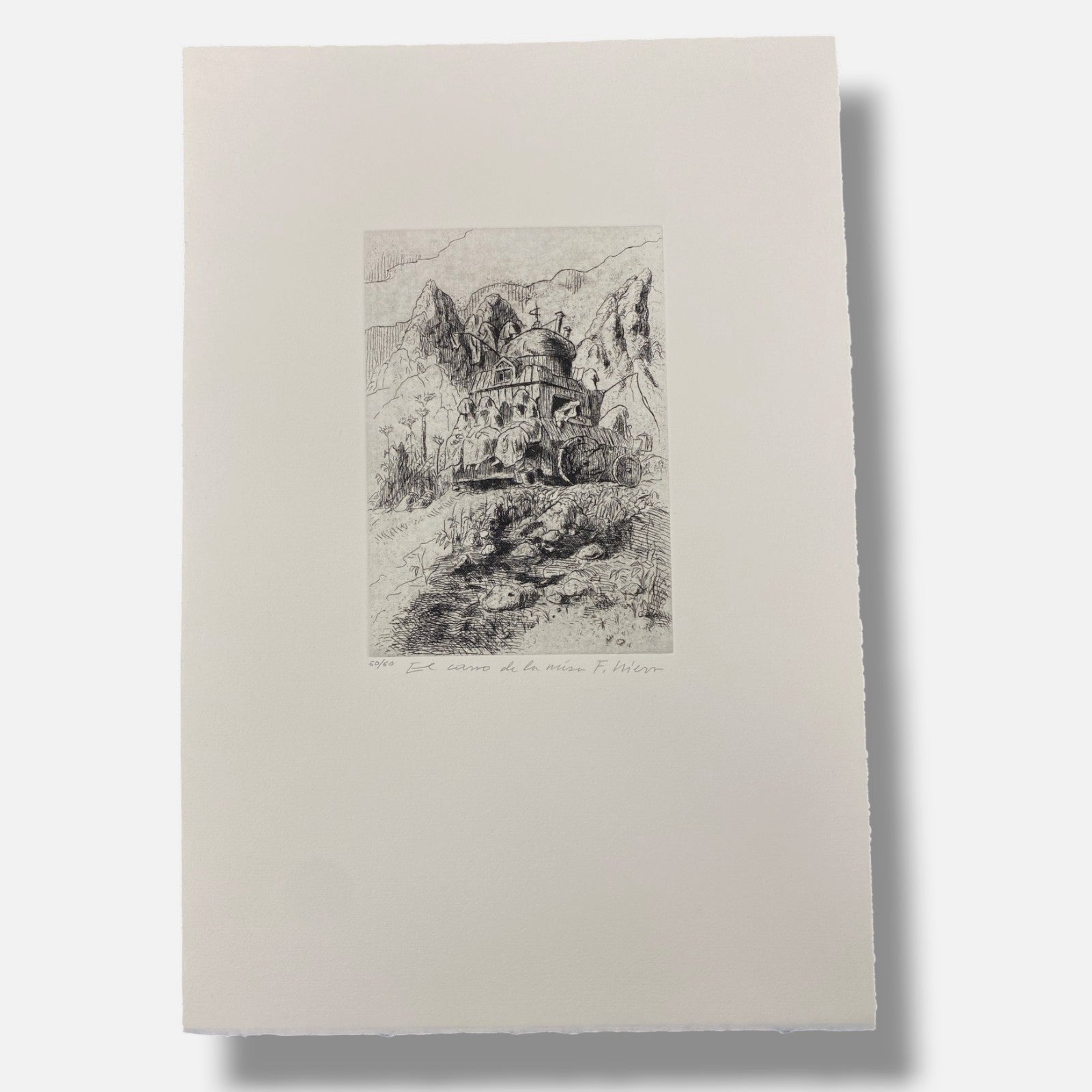 Francisco Nieva "Quimeras y Construcciones" 12-Piece Fine-Art Print Set