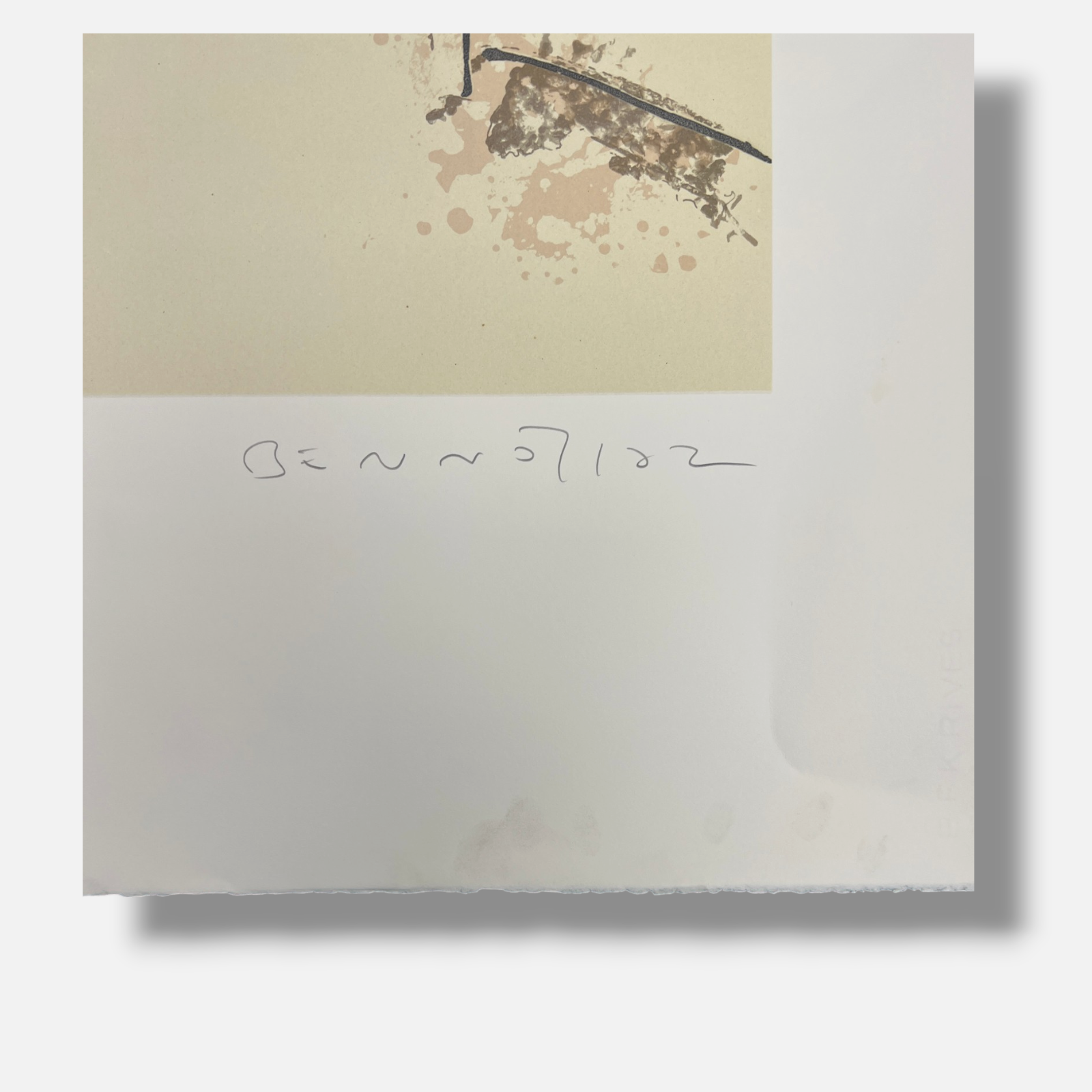 Joan Bennàssar "Paula" 2001 Limited Signed Wall Art Print, 105L x 75W cm