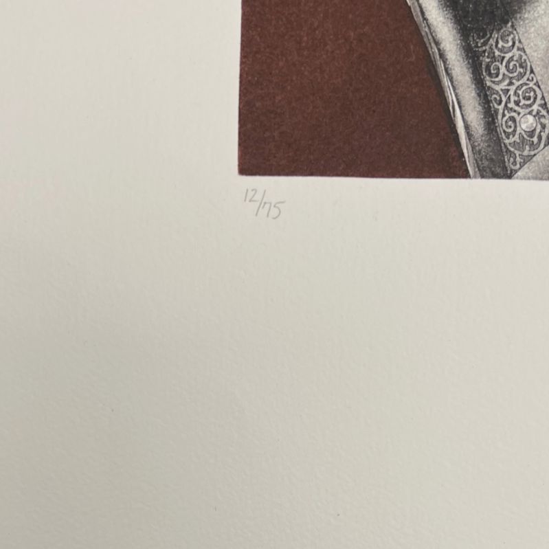 Henry Ramírez Ayala "Cascos 1" 2005 Limited Fine Wall Art | 65 x 50