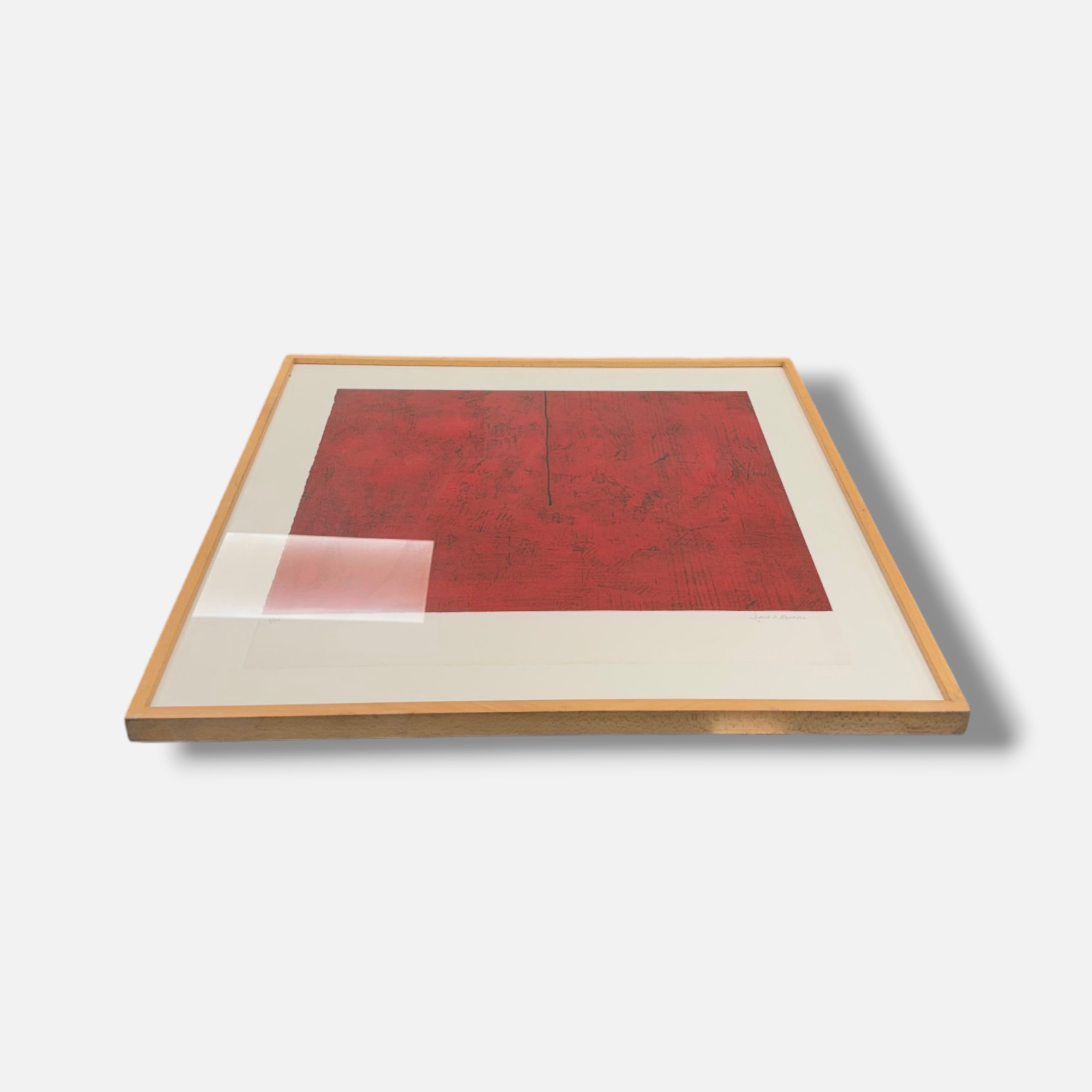 David de Almeida "S/T (Camino)" 2002 Limited Signed Framed Wall Art Print