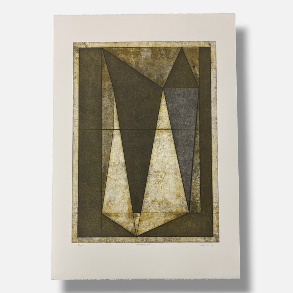 Denis Long "Thereabouts'' 2004, Fine Wall Art Print 3-Piece Set