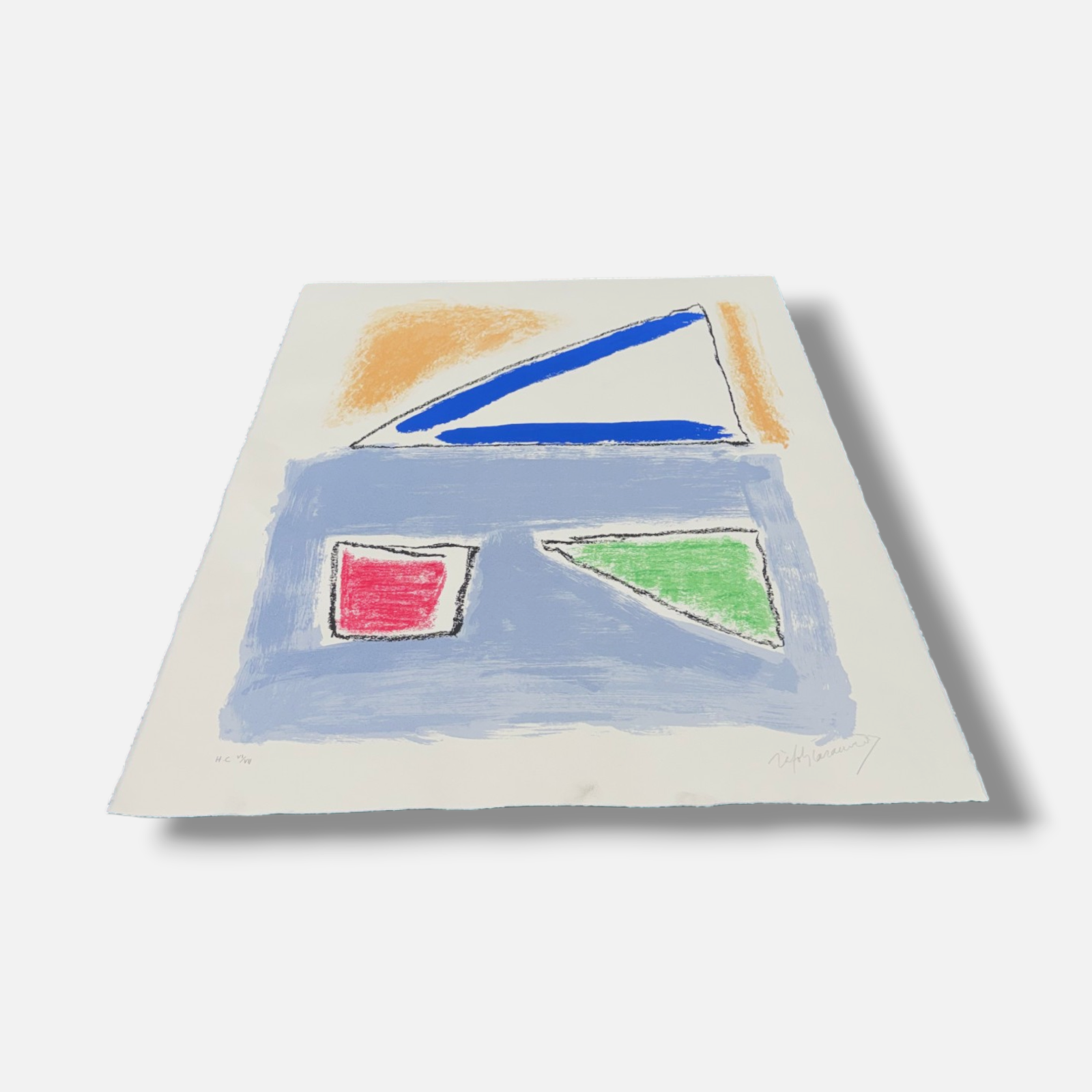 Albert Ràfols-Casamada "El Patio" H.C. 2005, Limited Signed Fine Wall Art Print