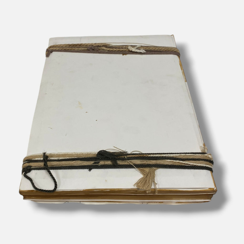 José Manuel Fors "Atados de memoria "B" 2004 Book Collage Fine Art