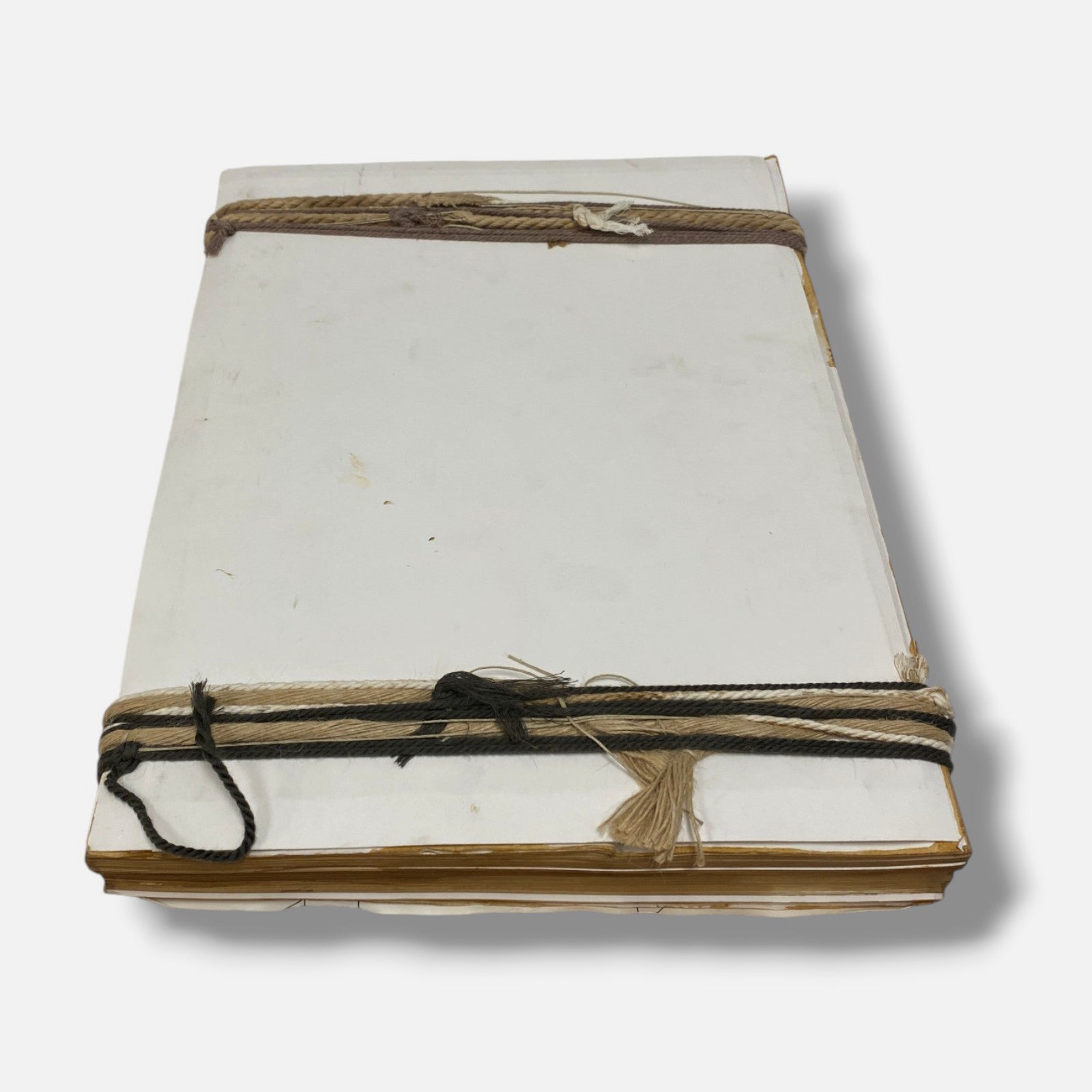 José Manuel Fors "Atados de memoria "B" 2004 Book Collage Fine Art