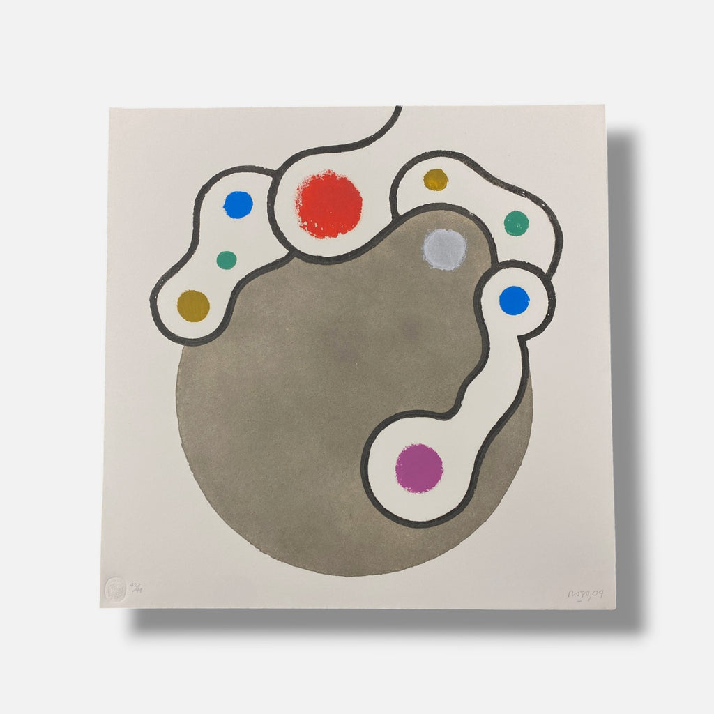 Vicente Rojo Almazán "Islas De Luz" 2004, 4-Piece Fine-Art Print Set, 50 x 50 cm