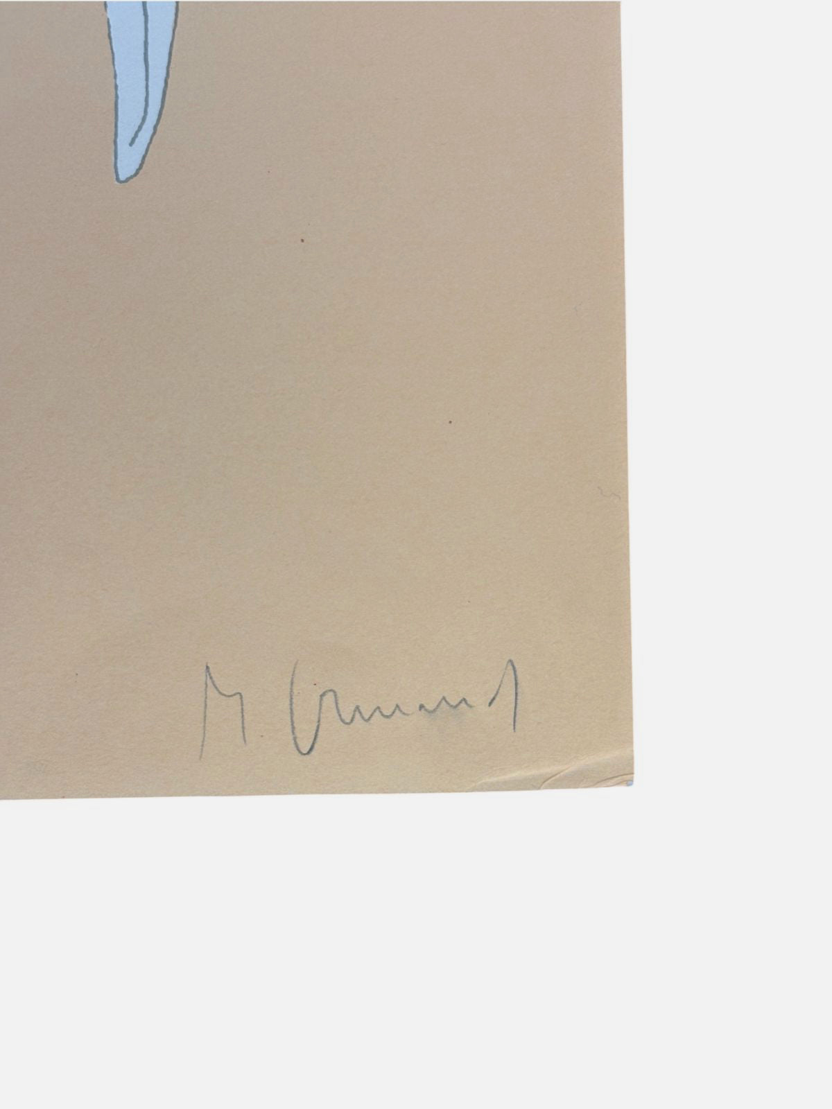 Martí Cormand Rifà "Scramblet Drawing" 2002 P.T. Limited Signed Wall Art 55Lx75W