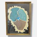 Luis Gordillo "Casi Cabeza" 1996 Limited Signed Fine Wall Art Print