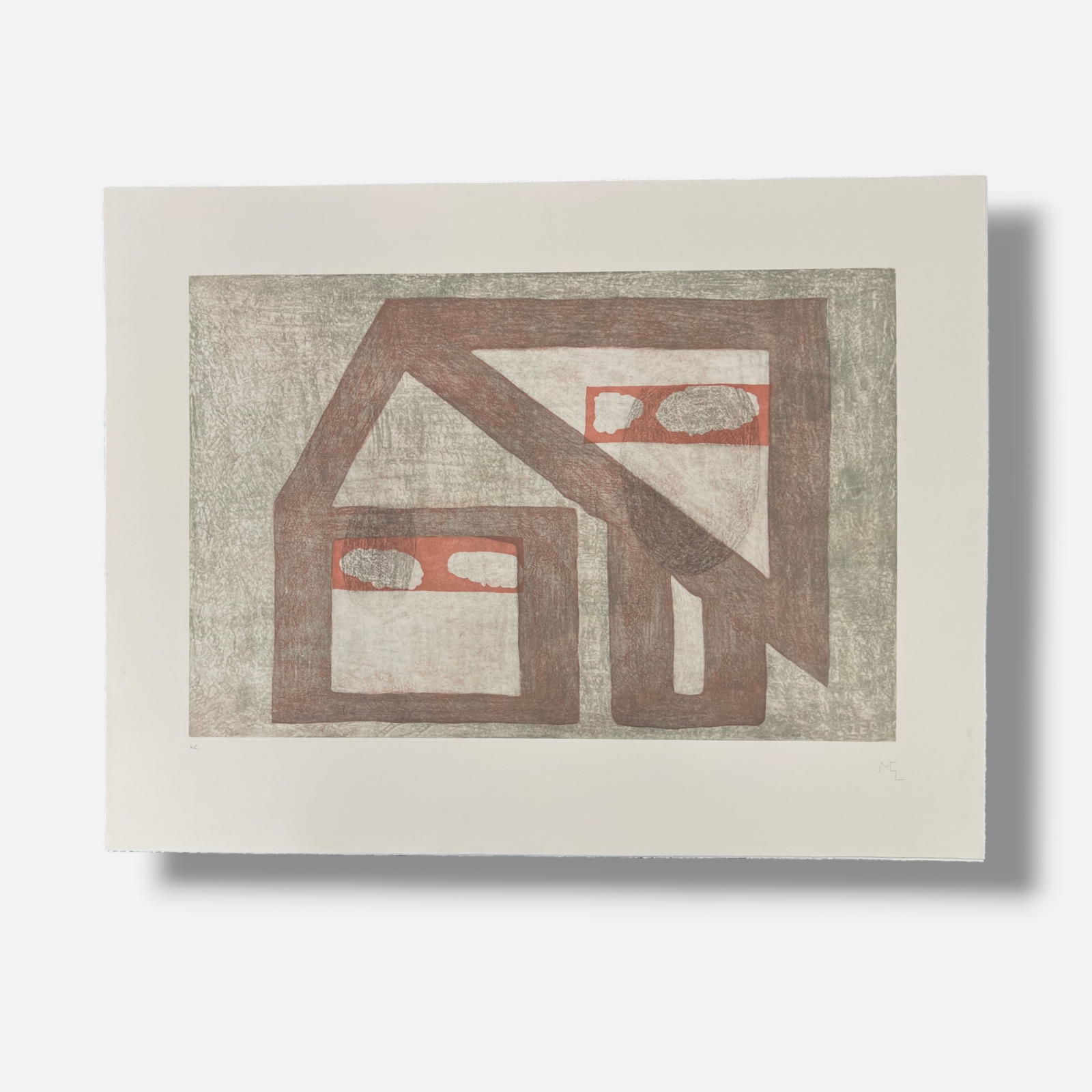 Miguel Castro Leñe "Casa Intervenida" H.C. Limited Signed Wall Art 5-Piece Set