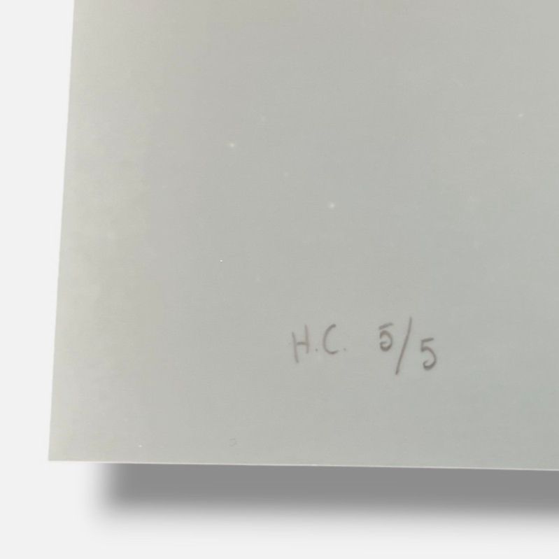 Isabel Martínez Rubio "Saliendo Del Aire" H.C. 2006 Limited Signed Wall Art