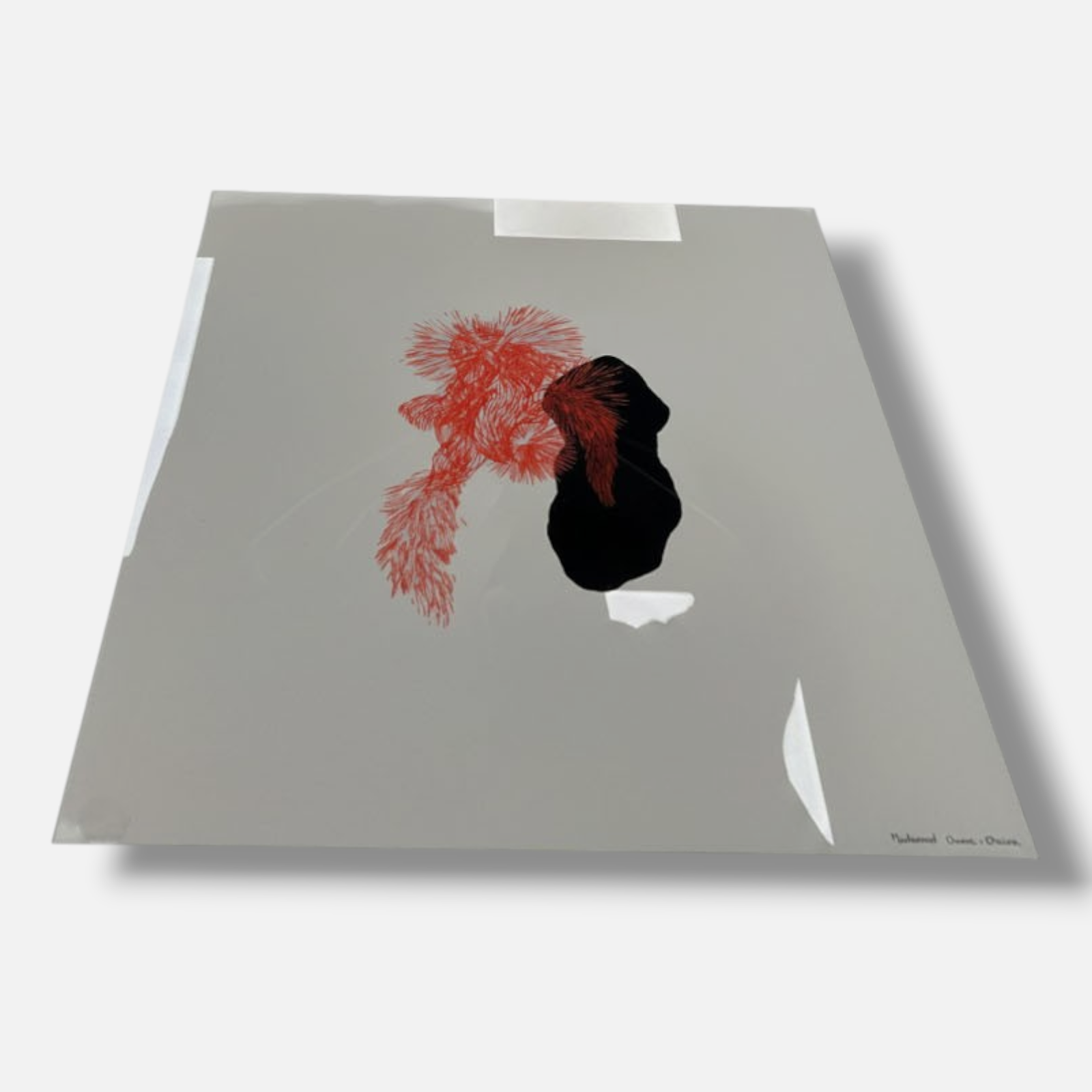 Montserrat Gómez-Osuna "Sin Titulo I" Limited Signed Fine Wall Art Print