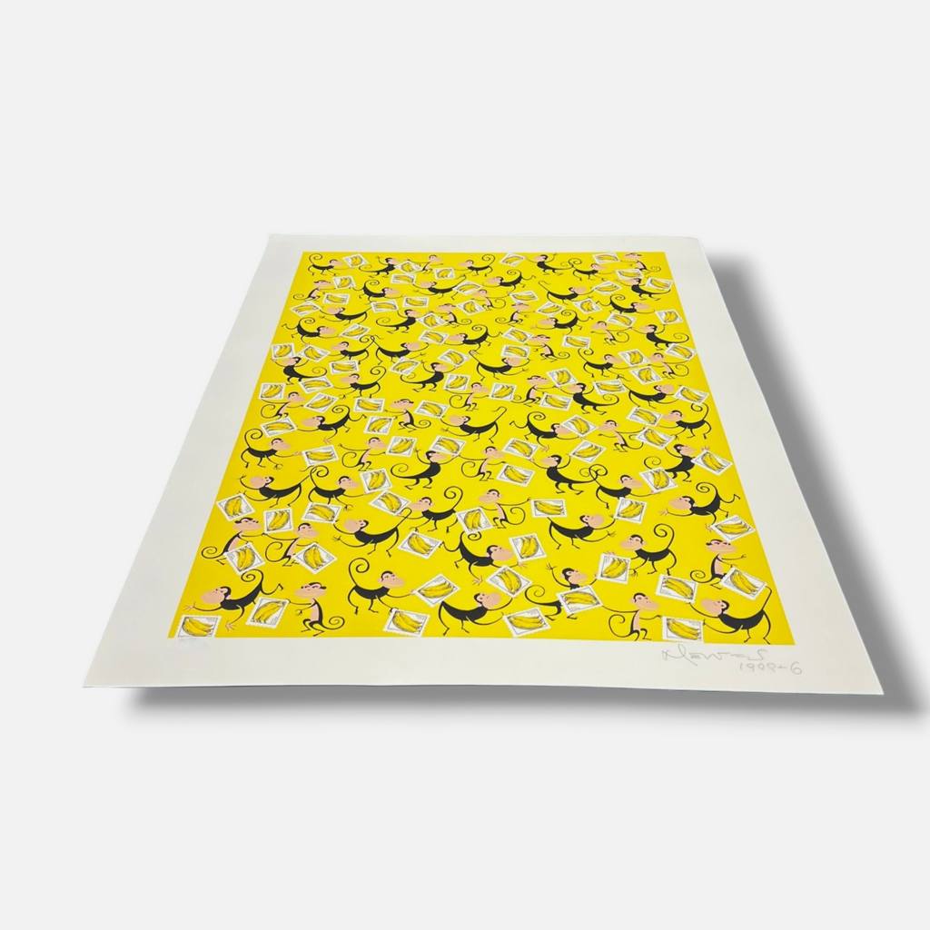Nelson Leirner "Yes, nos Tenos Bananas" Limited Fine Wall Art Print | 80 x 60 cm