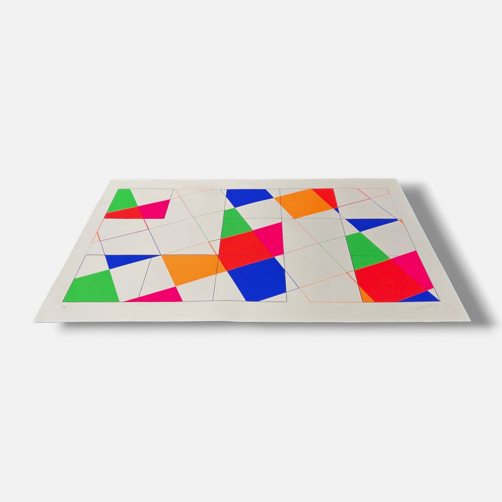 Waldo Díaz-Balart "10 Modulos, Siete Por Ocho, 1..." Limited Signed Wall Art