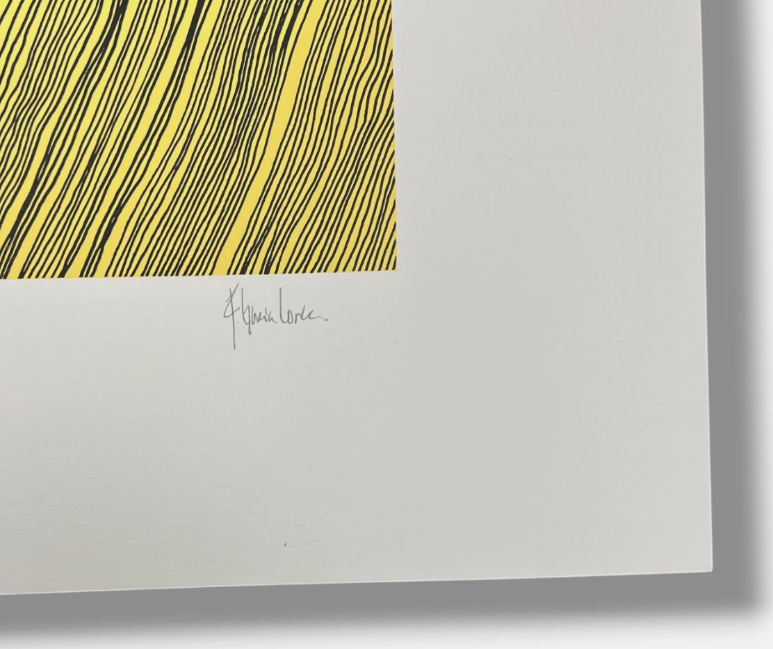 Fernando García Correa "5050AM" 2004, Limited Signed Fine Wall Art 70 x 70