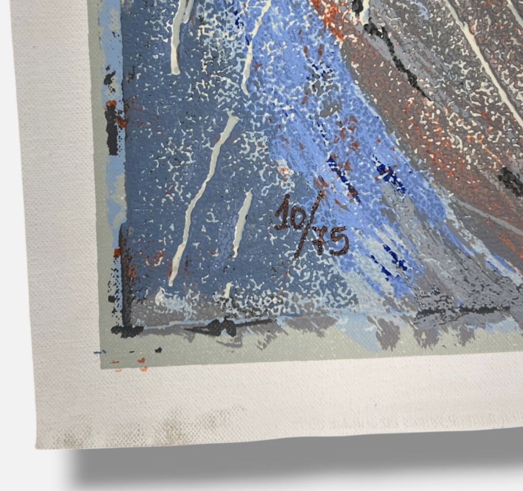 Salvador Pérez Bassols "Desde La Proa" Limited Signed Fine Wall Art Print