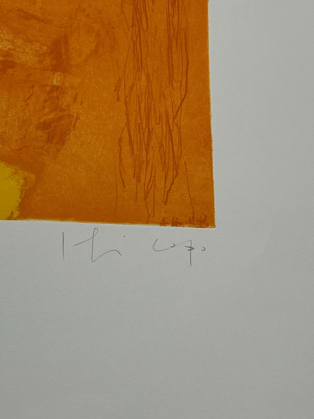 Joaquín Capa Eiriz "Plano Amarillo" /65 Limited Signed Fine Wall Art, 56Lx76W cm