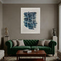Agustín Ibarrola "Figura" P.T. 2001 Limited Signed Wall Art | 72 x 100 cm