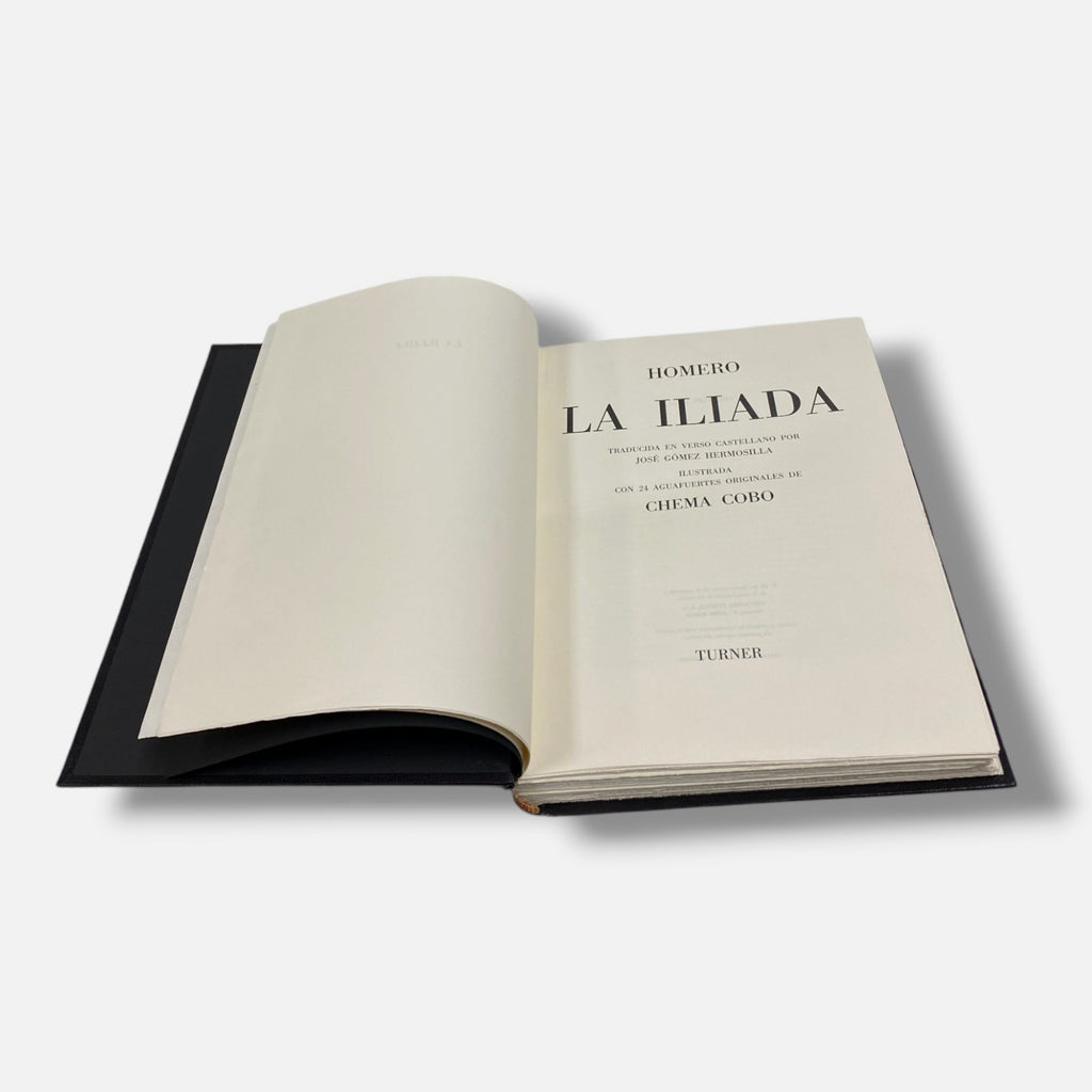 Chema Cobo "La Lliada" 1987 24-Piece Art Book Set | 67 x 53 cm